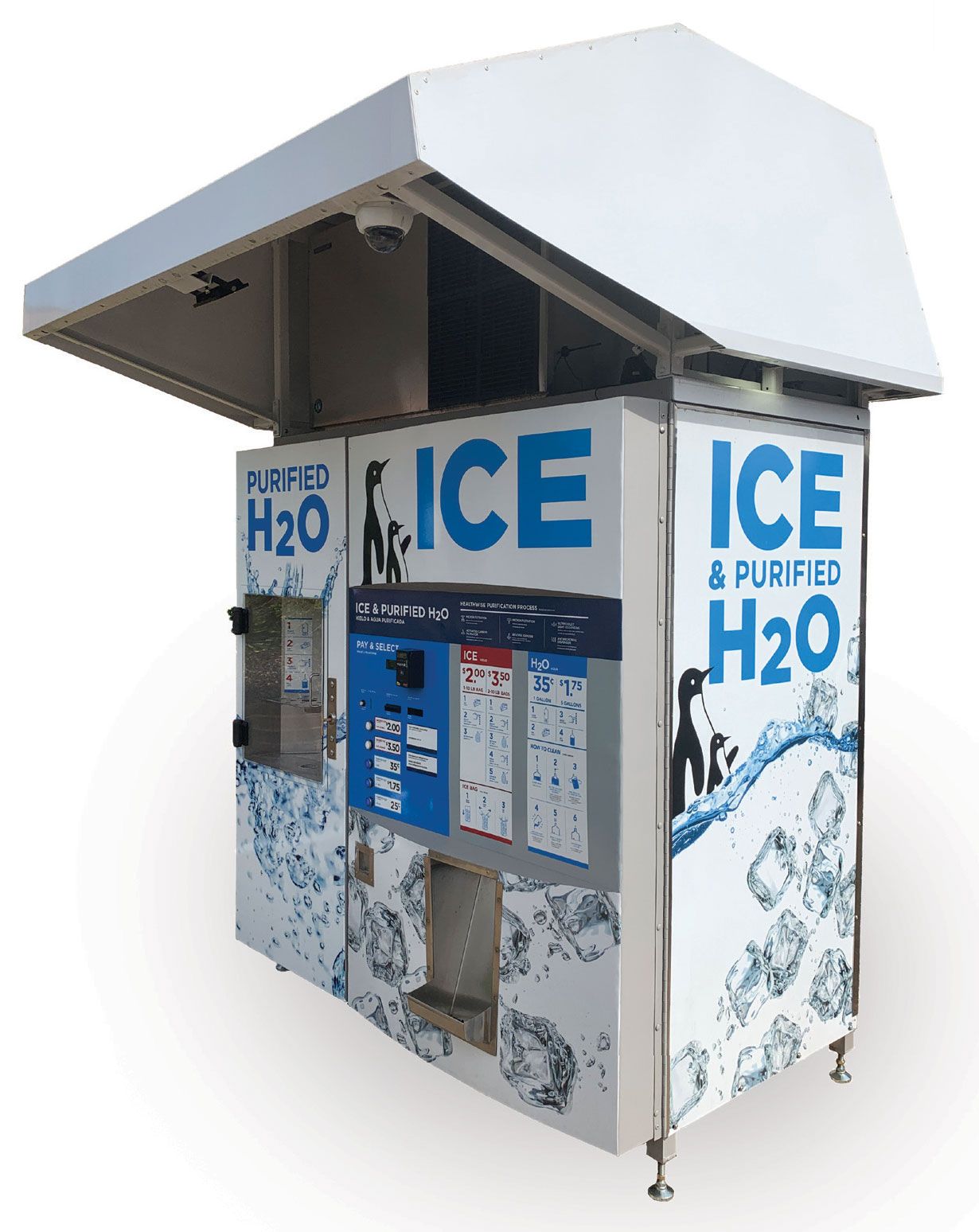 Ice House America Purified H2O Machine