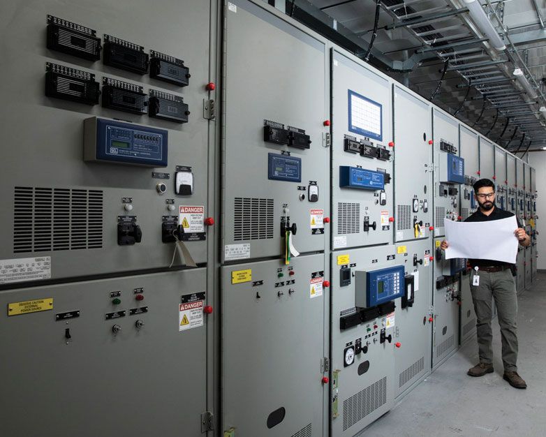 Powell Power Control Room