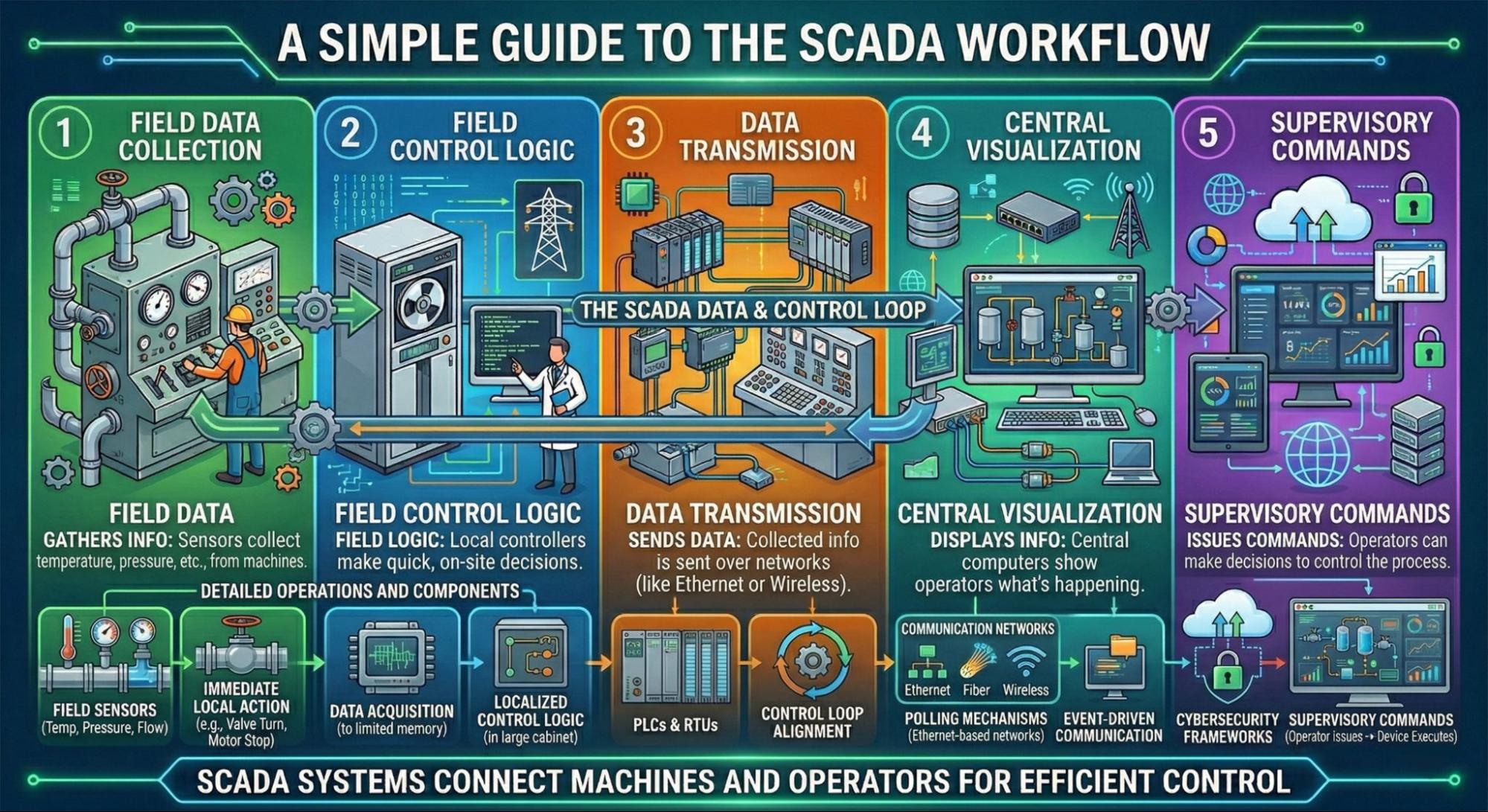What is a SCADA System? Architecture, History & Industrial Uses ...
