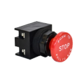 2-Pos. Maintained, Non-Illuminated, ASME compliant Elevator Emergency Button (PN: 22PPNC-XPMRD-67)