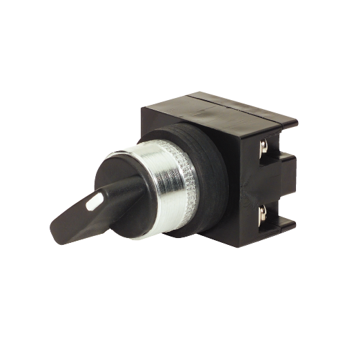 22mm NEMA Selector Switch (PN: 22SS3AC-MHBK)