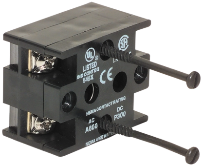 Bloques de contacto complementarios NEMA de 22 mm