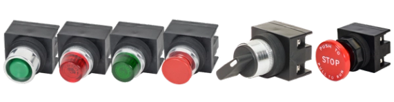 Non-Illuminated Selector Switches for 22mm NEMA Pilot