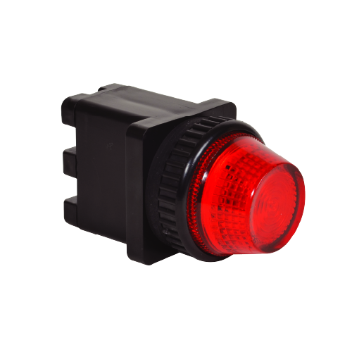 30mm Pilot Light, Multi-Voltage (PN: 30MV20-277DLW-PLLRD)