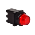 30mm Pilot Light, Multi-Voltage (PN: 30MV20-277DLW-PLLRD)