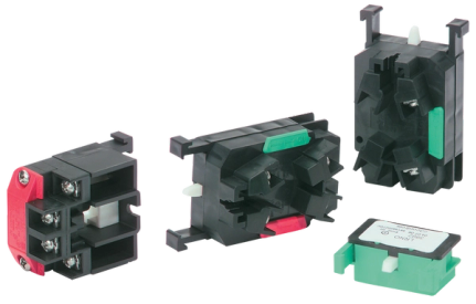 Bloques de contacto sellados herméticamente y sellados de fábrica de 30 mm