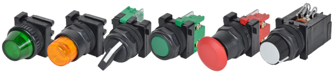 30mm Selector Switches, Non-Illuminated & Keyed Operators - c3controls