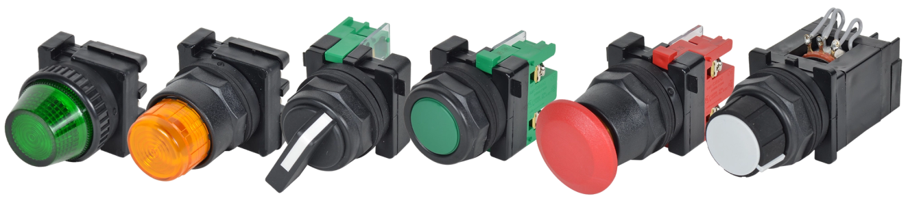 Buy 30mm Industrial Push Buttons - c3controls