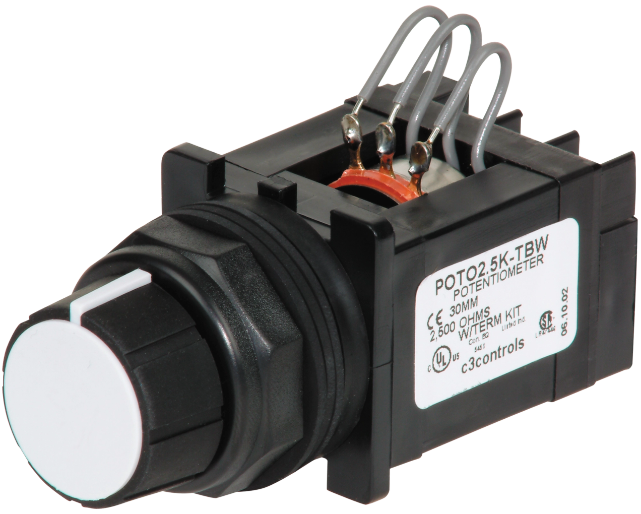 Buy Industrial Potentiometer Operators : 30mm & 22mm - c3controls