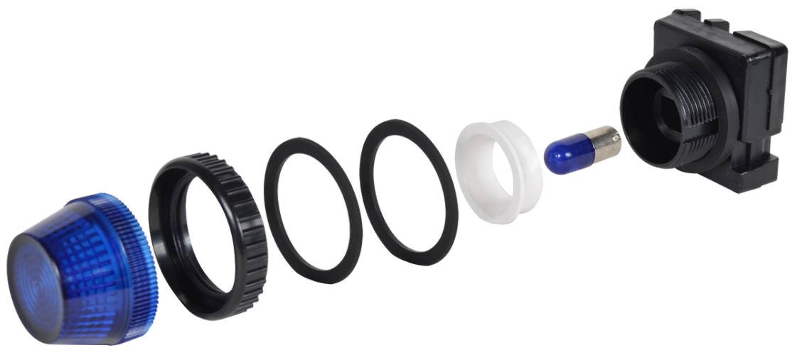 Buy 30mm Industrial Push Buttons - c3controls