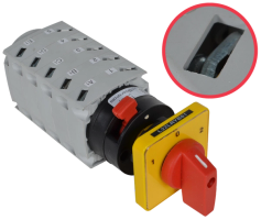 Cam Switch Operator with IP20 Guarded Terminals