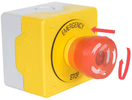 Polycarbonate EN418 Control Station