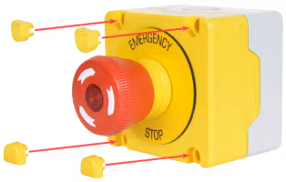 Polycarbonate EN418 Control Station