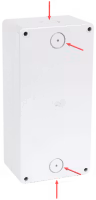 Polycarbonate Control Station with Conduit Entries