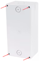 Polycarbonate Control Station with Internal Mounting