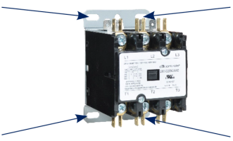 Definite Purpose Contactor, Panel-mountable