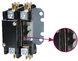 Definite Purpose Contactor,Single Pole with Shunt