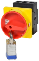 Door Mount Disconnect Switch with Padlock