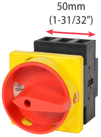 Non-Fused Disconnect Switch with Round DHG Handle