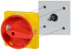 Disconnect Switch Operating Handle Panel Drilling Layout