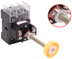 Panel Base Mount Disconnect Switch with Steel Collar and Operating Shaft