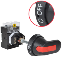 Disconnect Switch with Pistol Operating Handle