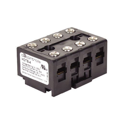 High Density Terminal Block, 4 Pt (PN: HDTB-4)