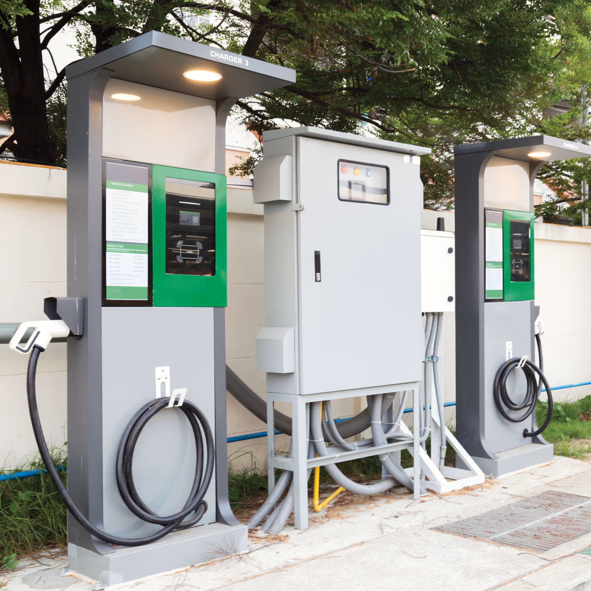 EV Car Charging Station