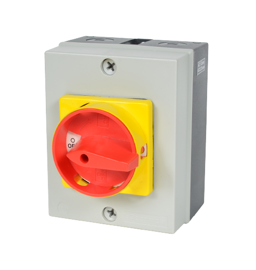 Enclosed Disconnect Switch, UL508, ABS Plastic Enclosure
