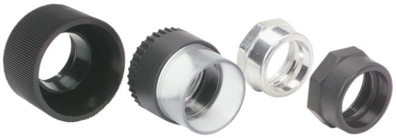 Anillos de montaje extendidos para utilizar con dispositivos piloto de 30mm