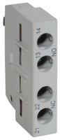 Contacto auxiliar de montaje frontal para utilizar con disyuntor de protección de motor IEC