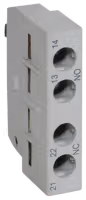 Contacto auxiliar de montaje frontal para utilizar con disyuntor de protección de motor IEC