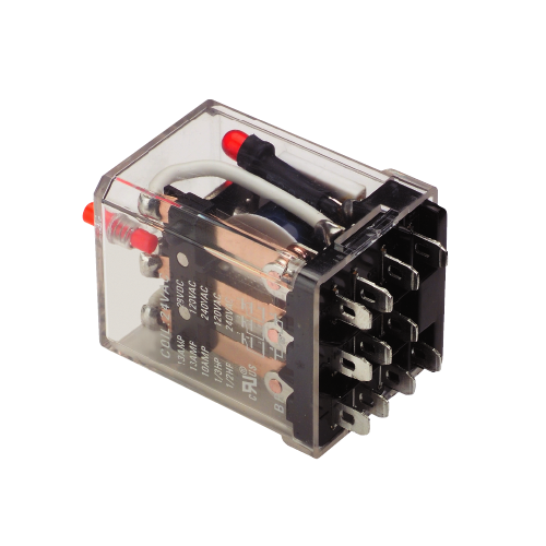 Square Base Relay w/Blade Terminals (PN: GPRS-B3C13C-3)