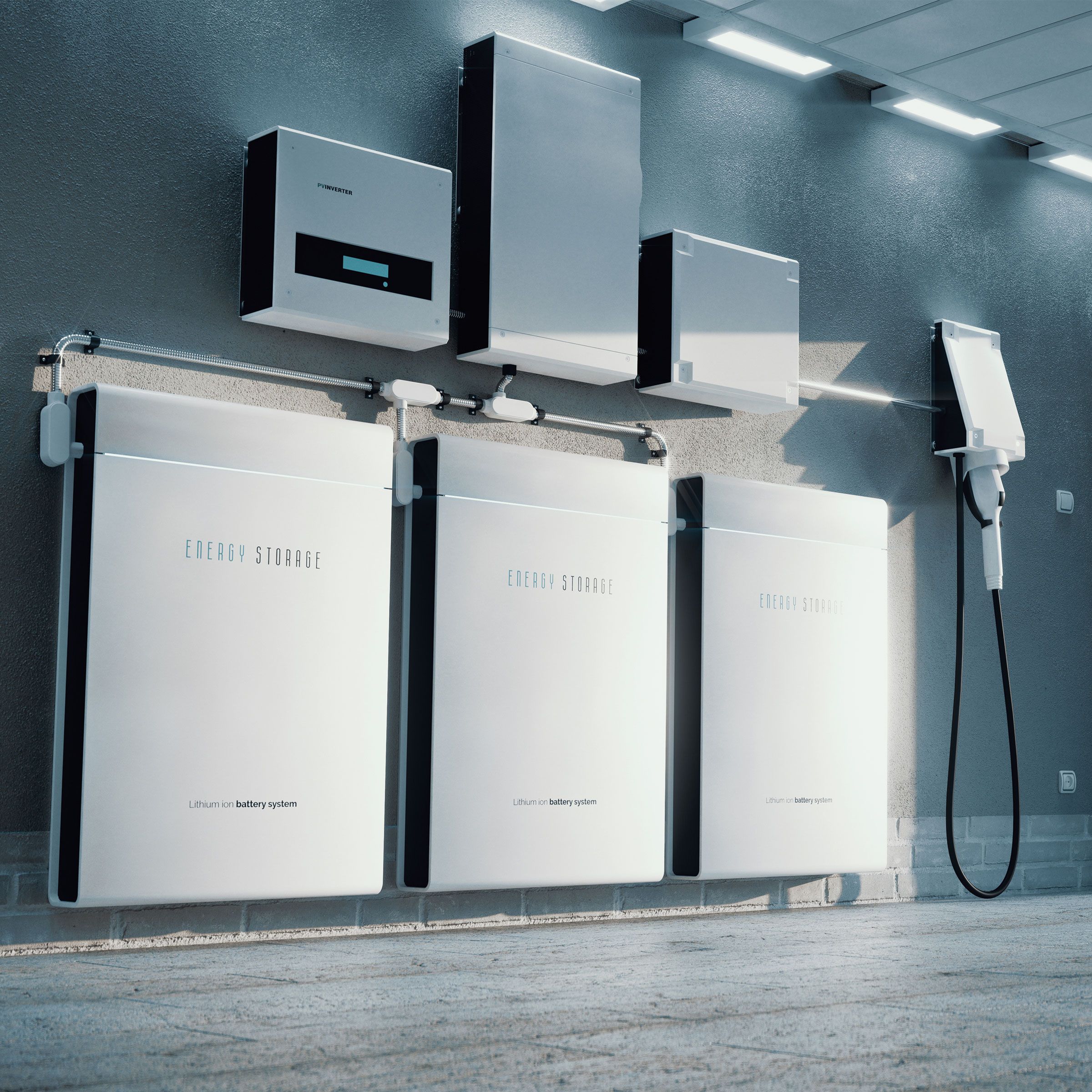 Home Energy Storage System for EV Charging
