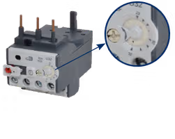 Bimetallic Overload Relay with Adjustable Settings