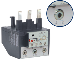 Bimetallic Overload Relay with dual IEC and NEMA markings