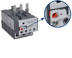 Bimetallic Overload Relay, Reset and Test Modes