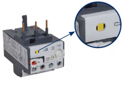 Bimetallic Overload Relay with Trip Test Function