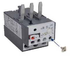 Bimetallic Overload Relay with combination head terminal screws