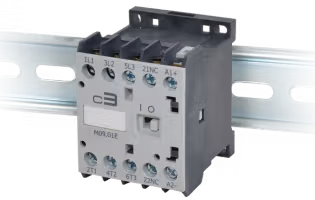 IEC Miniature Non-Reversing Contactor, DIN Rail Mounted