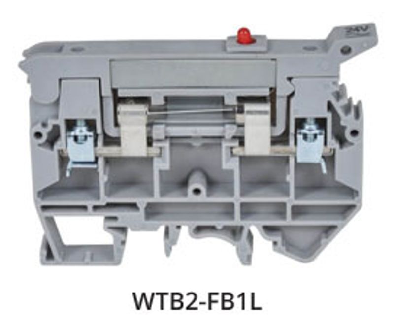 info-800-1 c3controls IEC Fuse Holder Terminal Block
