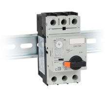 Disyuntor de protección de motor IEC, montaje en riel DIN