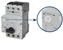 Motor Protection Circuit Breaker with adjustable current setting