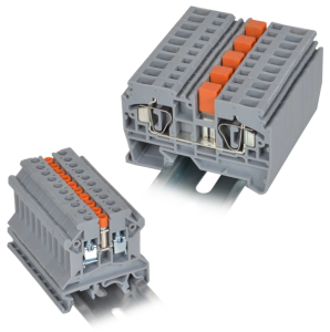 IEC Terminal Blocks in Screw Clamp & Spring Clamp Connections