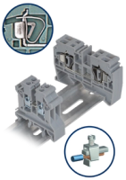 IEC Terminal Blocks with easy wiring technology