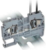 IEC Spring Clamp Terminal Block with top wiring clamping system