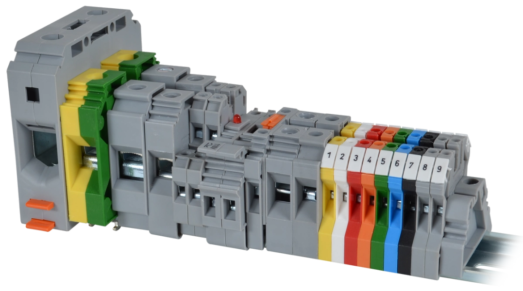 IEC Terminal Blocks in Screw Clamp & Spring Clamp Connections - c3controls