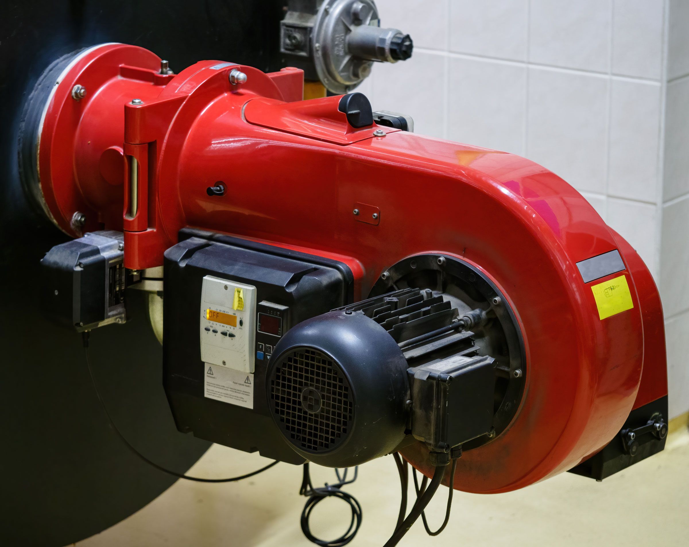 Industrial gas burner