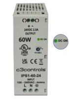 Industrial Power Supply with LED Indication
