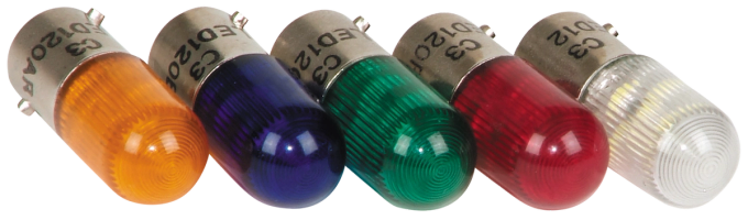 Lámparas LED para usar con dispositivos piloto